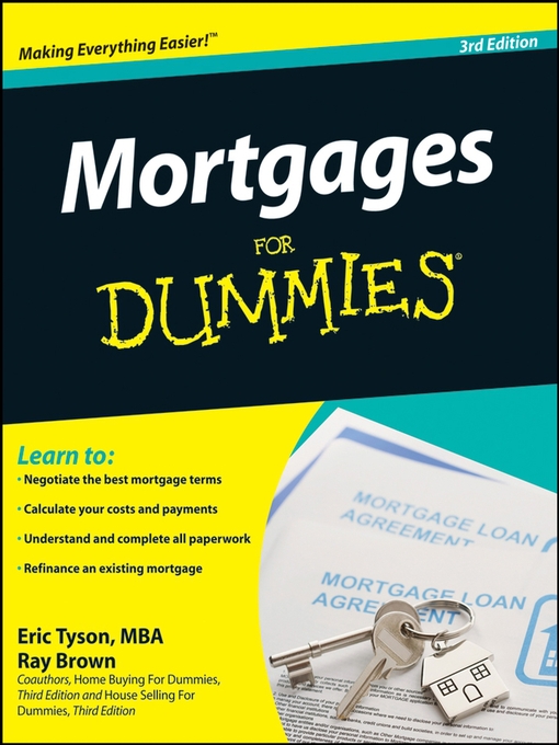 Title details for Mortgages For Dummies® by Eric Tyson - Available